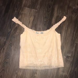 Johnny Was Pale Pink Top